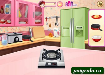 Картинка к игре Кухня Сары, шоколадные пончики